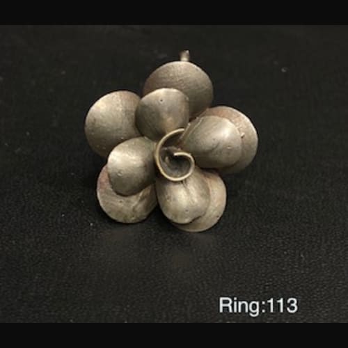 silver replica ring
