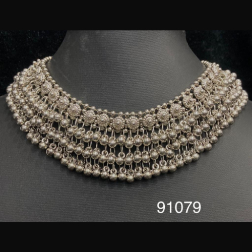 oxidised necklace